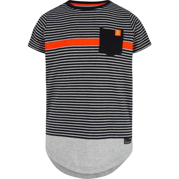 Retour Jeans T-shirt - Light Grey Melange - Maat 146/152