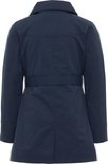 Name it Meisjes Trenchcoat - Dark Sapp - Maat 146 