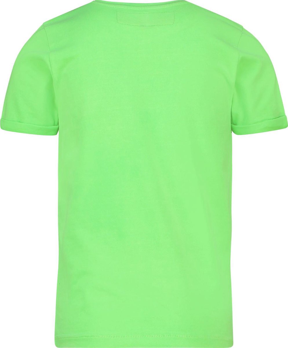 Shirt Hangu Neon Groen - Maat 140