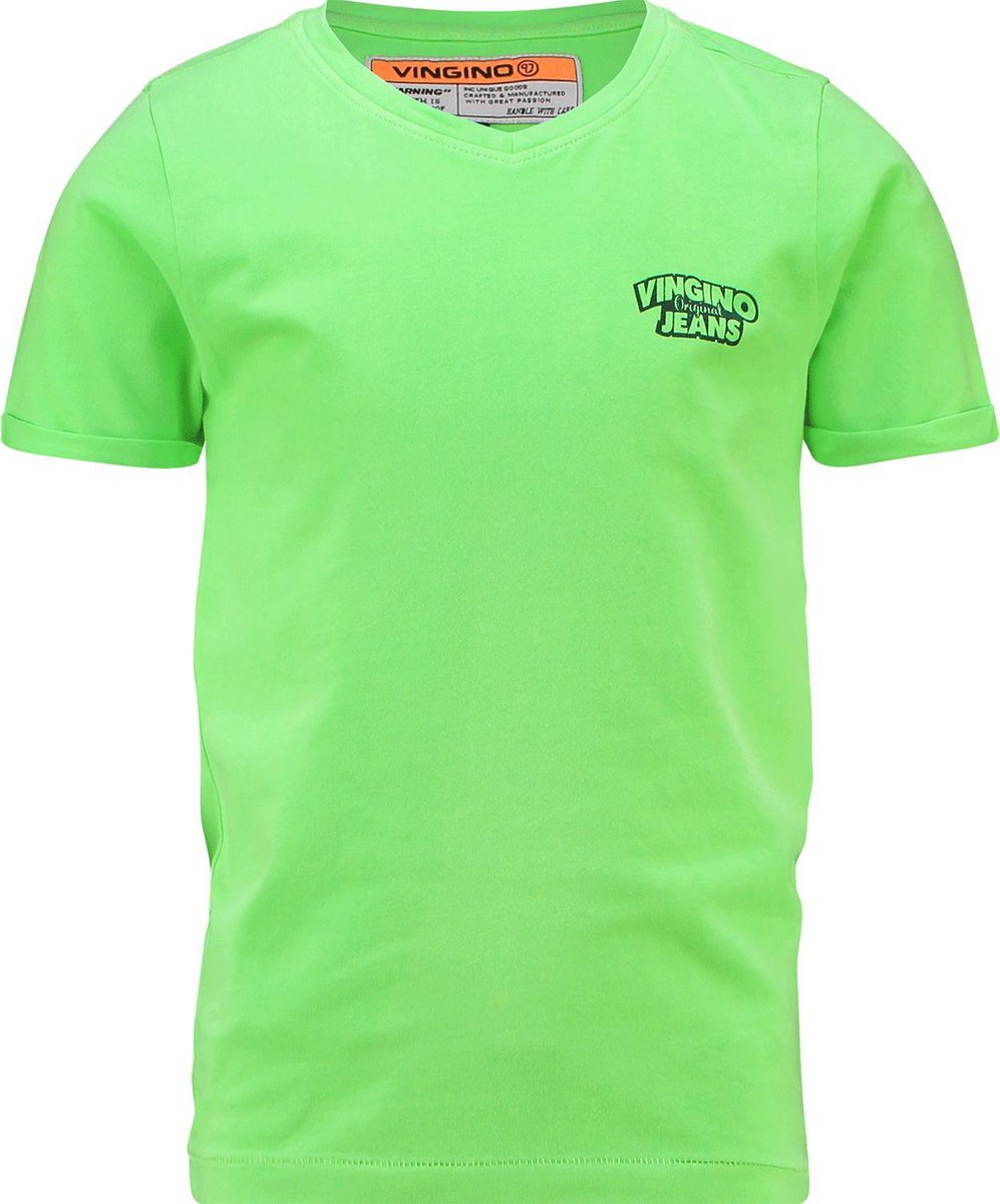 Shirt Hangu Neon Groen - Maat 140 - afbeelding 2