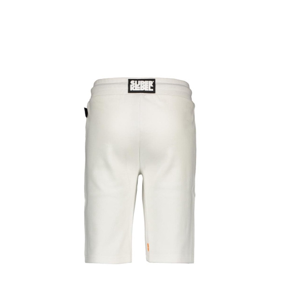 SuperRebel Jongens interlock short - White - Maat 128