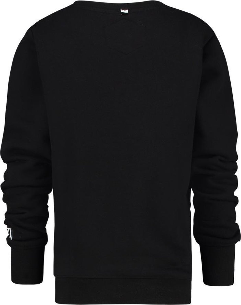 Sweatshirt Nethino - Deep Black - Maat 116 - afbeelding 2