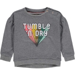 Sweatshirt Jeel Grey Middle Melange - Maat 92