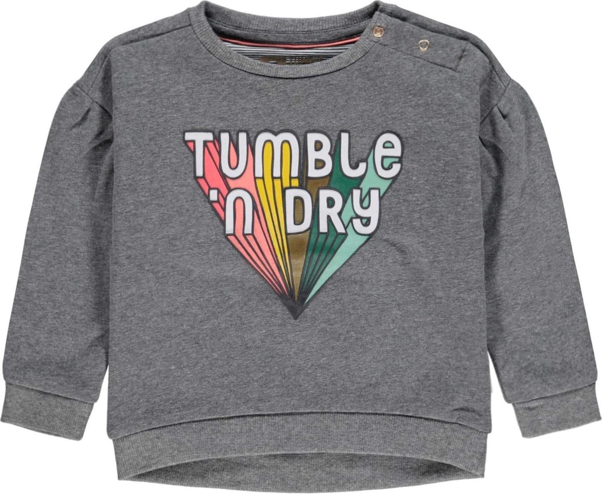 Sweatshirt Jeel Grey Middle Melange - Maat 92