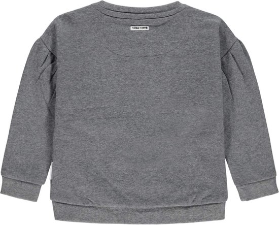 Sweatshirt Jeel Grey Middle Melange - Maat 92 - afbeelding 2