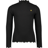 Like Flo Meisjes T-shirt - Black - Maat 128