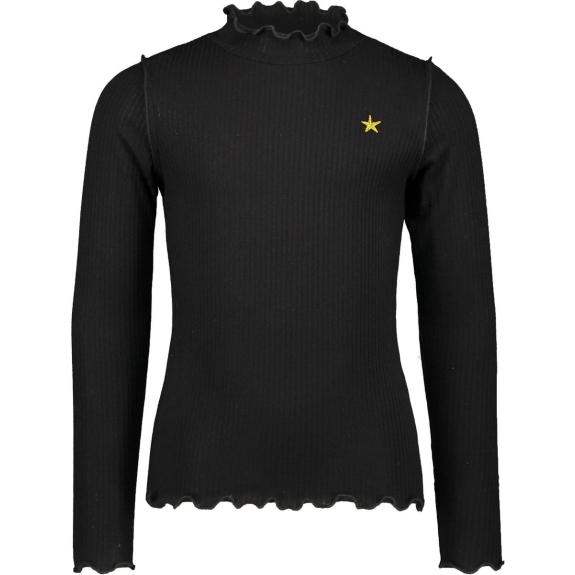Like Flo Meisjes T-shirt - Black - Maat 128