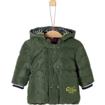 Jongens Winterjas - donkergroen - Maat 86