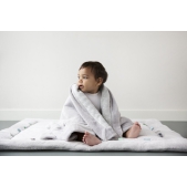 Snoozebaby Ledikantdeken Lovely Grey (100 x 150 cm)