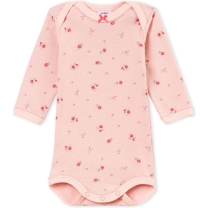 Petit Bateau Meisjes Rompertje - roze - Maat 81cm 