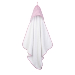 Little Dutch badcape roze witte ster Little Dutch badcape roze witte ster