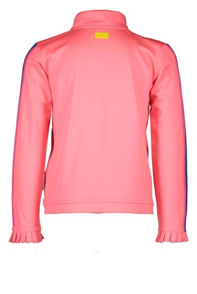 B.Nosy Meisjes Vest - Festival pink - Maat 134/140