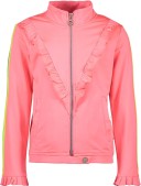 B.Nosy Meisjes Vest - Festival pink - Maat 134/140