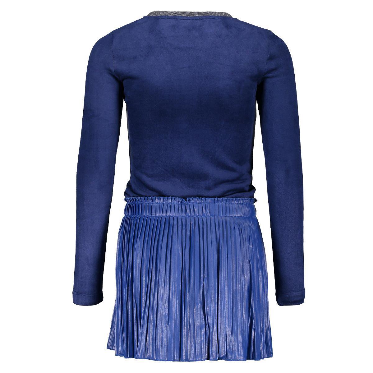 Meisjes Jurk - cobalt - Maat 98 - afbeelding 5