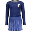 Like Flo Meisjes Jurk - cobalt - Maat 98