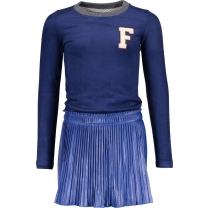 Like Flo Meisjes Jurk - cobalt - Maat 98