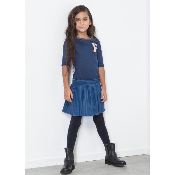 Like Flo Meisjes Jurk - cobalt - Maat 98