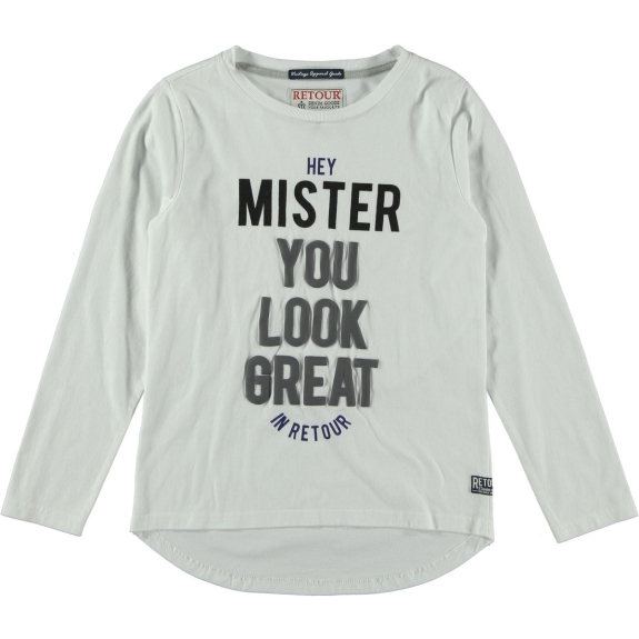 Retour Longsleeve Mister - Maat 134-140