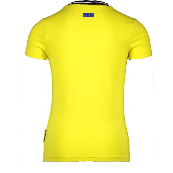 B.Nosy Meisjes T-shirt - Lemon - Maat 134/140
