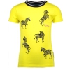 B.Nosy Meisjes T-shirt - Lemon - Maat 134/140