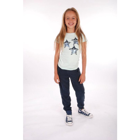 Like Flo Meisjes Broek - navy - Maat 110