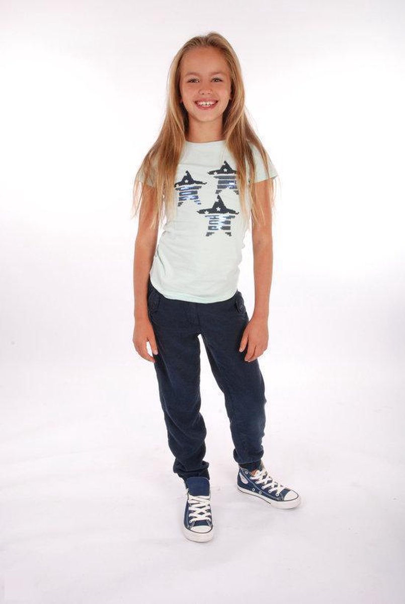 Meisjes Broek - navy - Maat 110 - afbeelding 3