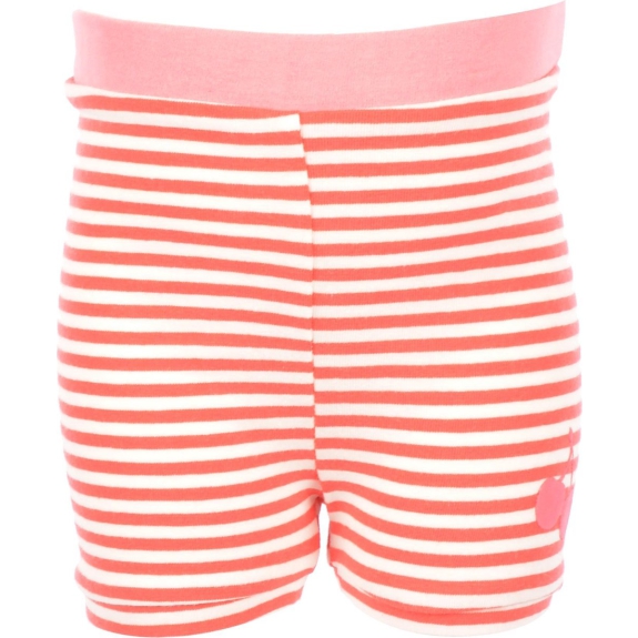 Like Flo Meisjes Mini shorts - tomato/stripe - Maat 68