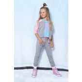 MIM-PI T-shirt - Blauw - Maat 104