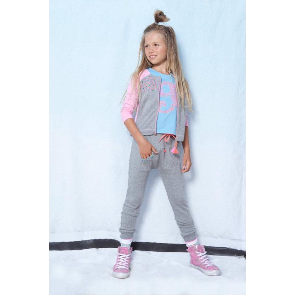 MIM-PI T-shirt - Blauw - Maat 104