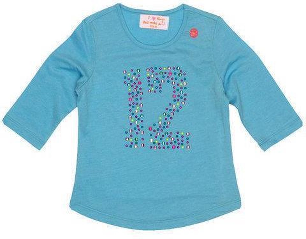 T-shirt - Blauw - Maat 104