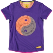Kidz-art Meisjes T-shirt - Blue - Maat 98