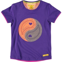 Kidz-art Meisjes T-shirt - Blue - Maat 98
