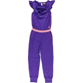Kidz-art Meisjes Jumpsuit - Blue - Maat 98