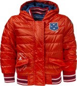 Lief! lifestyle Jongens Jas - rood - Maat 86