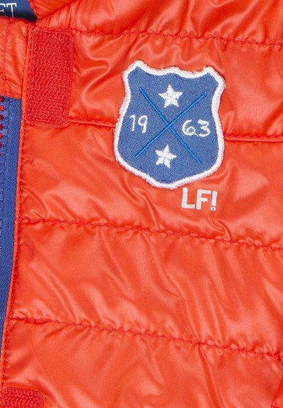 Lief! lifestyle Jongens Jas - rood - Maat 86