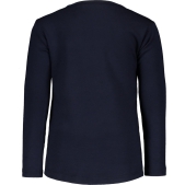 Like FLO Meisjes Shirt lange mouw donkerblauw - Maat 86