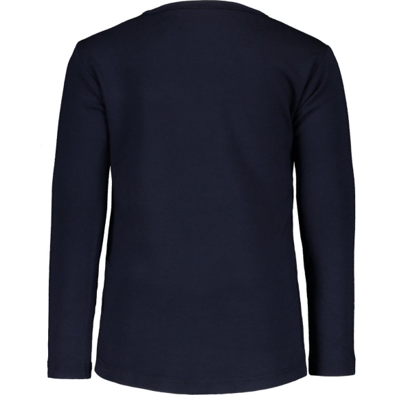 Like FLO Meisjes Shirt lange mouw donkerblauw - Maat 86