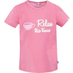 Meisjes T-shirt Relax Tea Time Roze - Maat 116