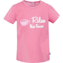 Lief! Meisjes T-shirt Relax Tea Time Roze - Maat 116