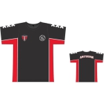 T-shirt ajax zwart-rood Amsterdam 2011 - maat S
