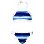 Bikini Ombre Stripe Blauw - Maat 164-170