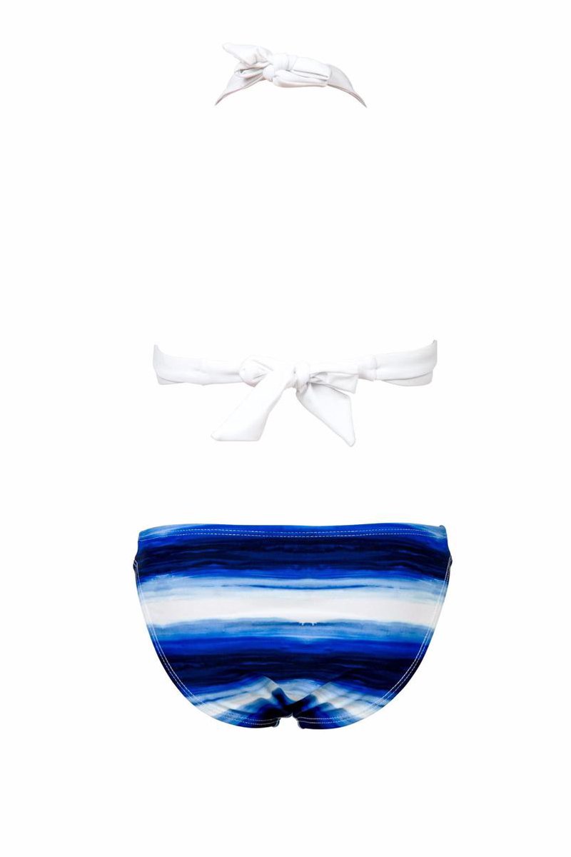 Bikini Ombre Stripe Blauw - Maat 164-170 - afbeelding 2
