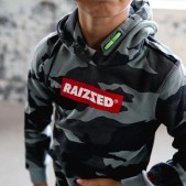 Raizzed Jongens Hoodie Trui Grey Army - Maat 98