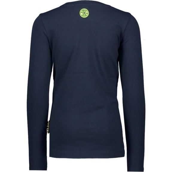 B.Nosy Meisjes Longsleeve - ink blauw - Maat 146/152