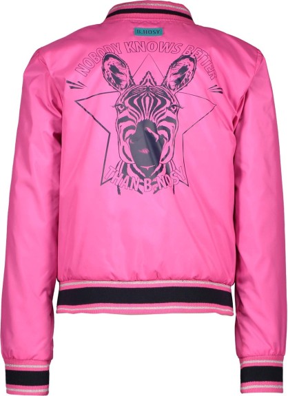 B.Nosy Meisjes Zomerjas - Pink glo - Maat 140