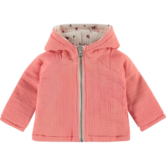 Noppies Winterjas Cameron - Peach Blossom - Maat 68