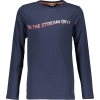 Bellaire T shirt lange mouw - donkerblauw - Maat 170/176