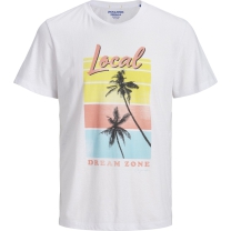Jack&Jones Junior Jongens T-shirt - White - Maat 128
