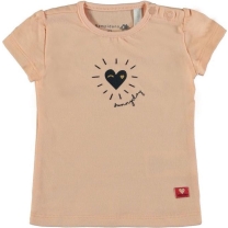Bampidano Meisjes T-shirt print - light pink - Maat 68