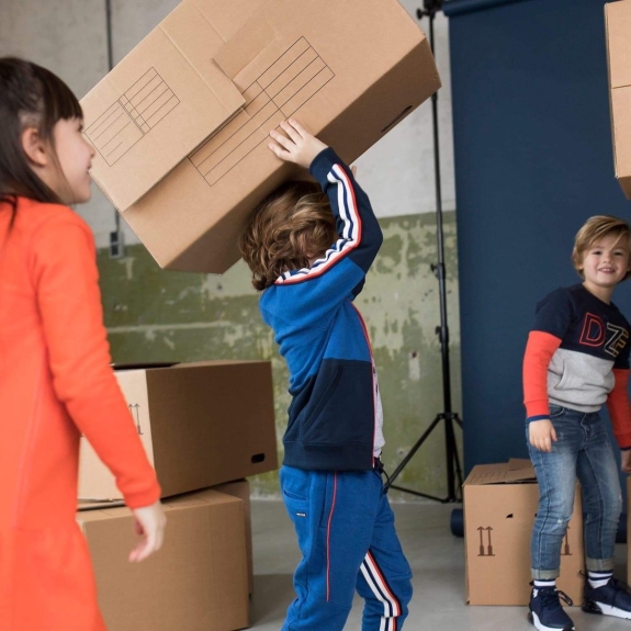 Tumble 'N Dry Broek sweat Volkan - Blue - Maat 104